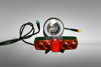 DikkeFiets™ | LED achterlicht + LED koplamp - DikkeFiets