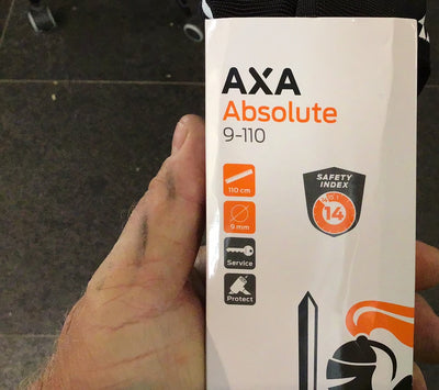 AXA art2 110cm kettingslot - DikkeFiets