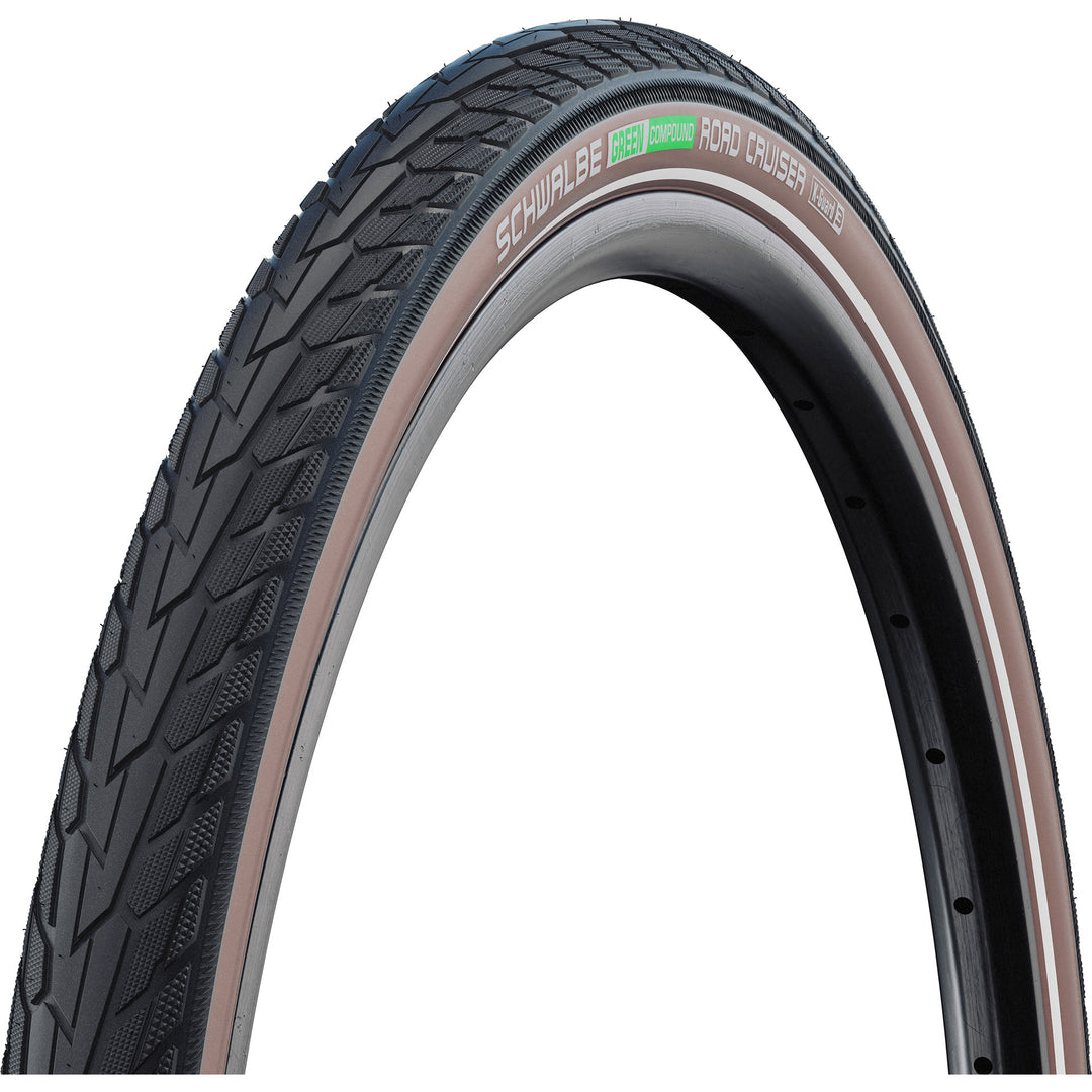 Schwalbe I Road Cruiser 28x1.60 zwart-bruin