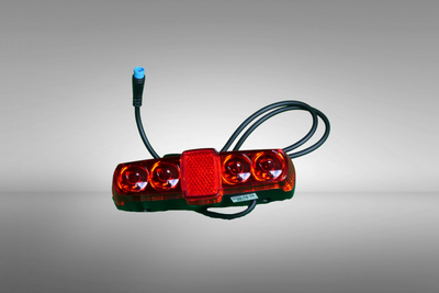 DikkeFiets™ | LED achterlicht + remlicht - DikkeFiets